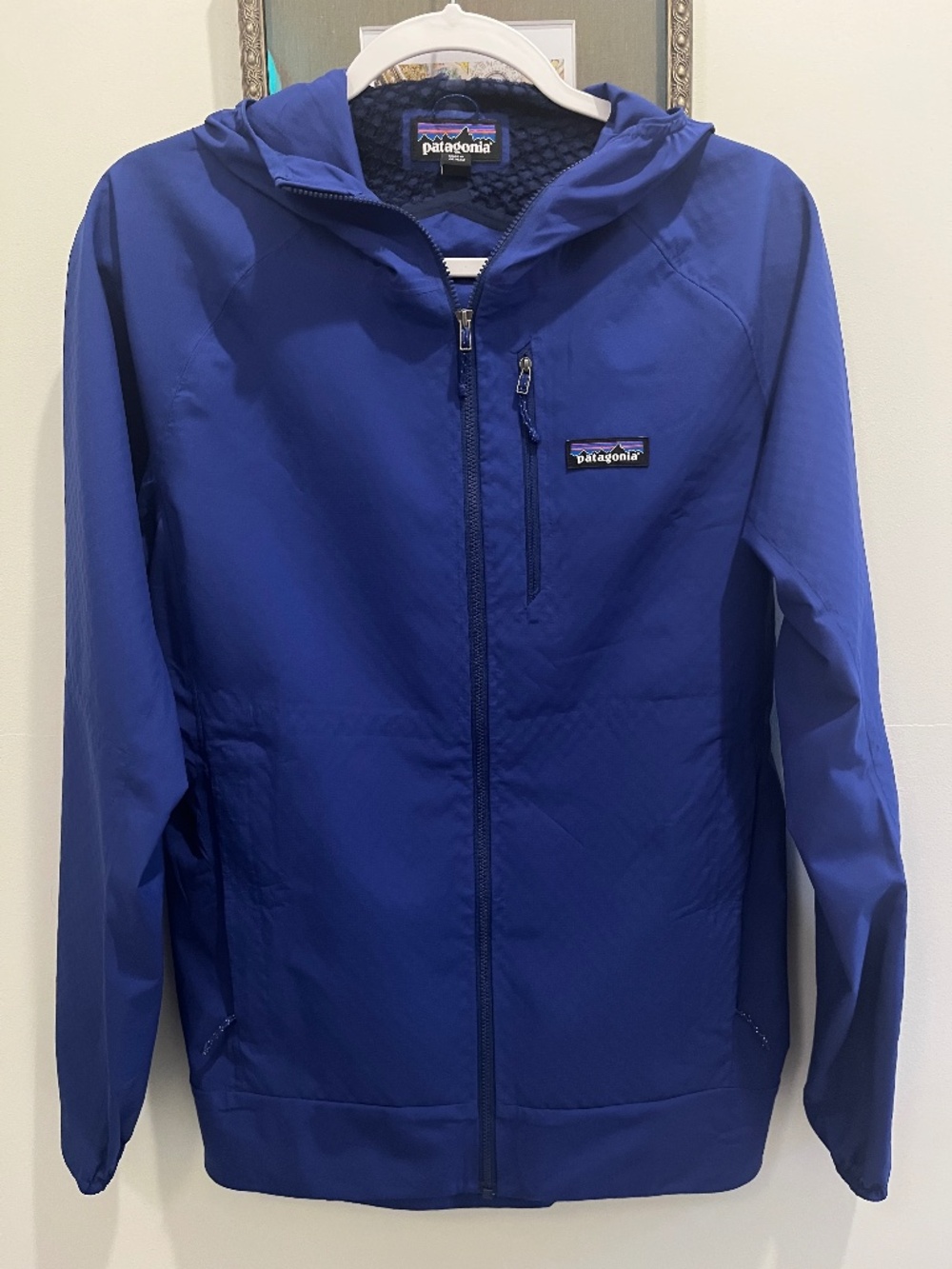 Patagonia Hooded Peak Mission Jacket Blue